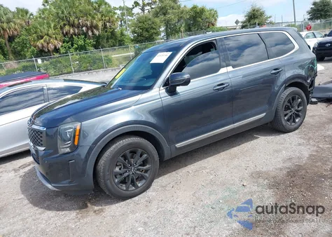2020 Kia Telluride Lx из США, поврежденный, VIN 5XYP24HC2LG045910